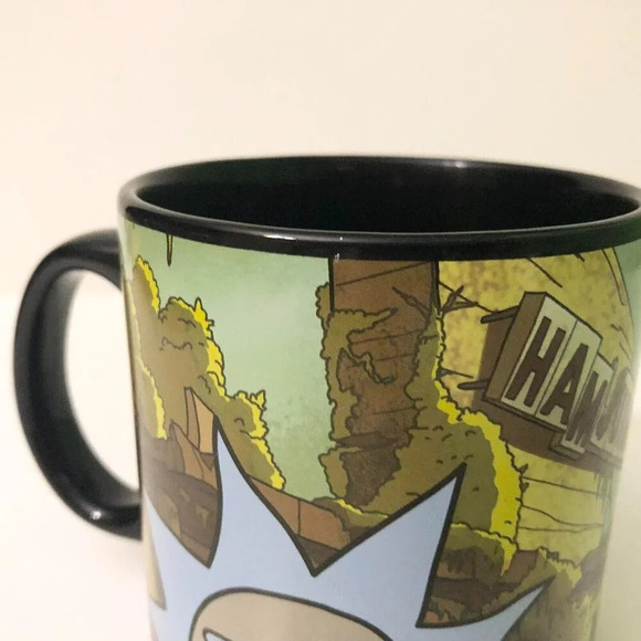 Rick And Morty  Coffee Mug Just Funky Alien Spaceship - Picture 3 of 16